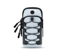 AUYXSSZ Nylon Cellphone Storage Arm Bag Sweatproof Reflective Adjustable Elastic Solid Color Smart Phone Exercising Bags