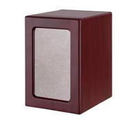 AUYXSSZ Pet Memorial Wooden Urn Crafted With Secure Sealing Reliable Construction Small Animals Dogs Cats Keepsake Pet Cremation Box Wooden Urns For Dogs Cat