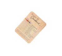 AUYXSSZ Phase Ten Score Board Durable Game Accessory All Occasions Family Togethers Creating Lasting Joy Ensuring Durability And Long Term Performance 2025
