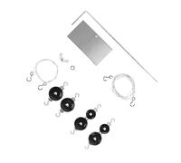 AUYXSSZ Physics Educational Pulley System Kit Interactive Model For Teaching Mechanics To Students School Or Lab .Also Birthday For Kids