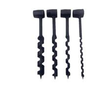 AUYXSSZ Portable Hand Drill Bit Set Auger Drill Bit for Camping | Five Piece Kit Packs Flat And Twist Bores Clean Holes Without Heavy Power Drill On Weekend Camping Trips