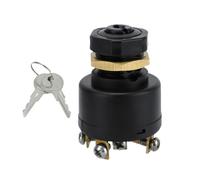 AUYXSSZ Premium ABS Plastic Marine Ignition Switch Push To Choke 12V 12A Wide Application Ignition Switch Inboard Outboard Powered Boats Etc. Starter Outboard