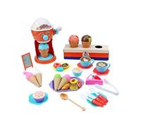 AUYXSSZ Pretend Play Kitchen Toys Delight Kids With Ice Cream Maker Toy Set While Enhancing Social Skills And Imagination Early Educational Developmental Toy
