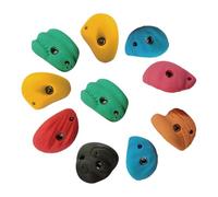 AUYXSSZ Rock Climbing Holds For Climber Course Training Texture Providing Grip High Strength Resin Challenging Climbs Beginners Rock Wall Grips Wall Climbing, withoutBackNailScrew, 9cm to 13cm