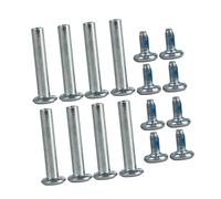AUYXSSZ Skate Wheel Screw Inline Roller Skate Hardware Provides, 8 Set, 33mm