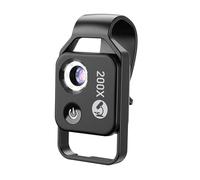 AUYXSSZ Universal Compatibility Phone Microscope High Power 200X Magnification Excellent Outdoor Adventure Tool Phone On Lens Microscope Kids Adults Accessory