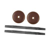 AUYXSSZ Versatile Cymbal Hand Strap With Luxurious Pads Lightweight PU Leather All Genres These Straps Are Versatile Enough To Meet Needs. Package Comes Pair, Dark Brown, Strap 40x3cm
