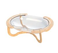 AUYXSSZ Versatile Space Cat Bed Designed To Cater To Indoor Cats While Adding Elegant Home Cat Nest Is Designed Transparent Space Not Only Provides Unique