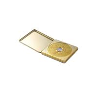 AUYXSSZ Vintage Feng Shui Compass Guide Bad and Good Places Home Office Marrying Functionality with Cultural Decoration Flip Compass Alloy Box Luogeng Feng