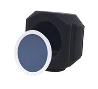 AUYXSSZ Vocal Booth Microphone Wind Mic Filter Sound-Absorbing Reflection Filter Designed To Capture Clear Sounds Eliminating Background Noise Studio, Blue