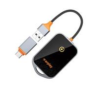 AUYXSSZ Wire/less Car-Play Adapter Plug And Play Support BT0 WiFi6 Fit For Cars 2017 10 Connectivity Car-play Converts Wired To Wire/less Support