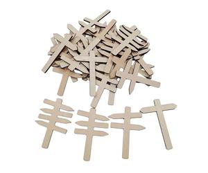AUYXSSZ Wooden Directional Signs 50 Piece Set Transforming Grass Signposts Scenes Addition To Model Landscape Adventures Landscape Signo Directional Sign Sand, Set A