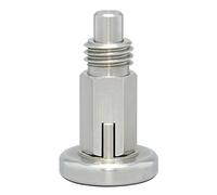 AUZHU- PTG- Metric- Stainless steel Indexing plungers Locking plungers with rest position Spring plungers Locating plungers Dowels Positioning elements Wheel bolts Size: M16 mm - Pitch 1.5 mm