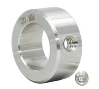 AUZHU- SCA- Metric- Stainless steel Shaft Collars Fixing rings Set collars Quick release locating rings Stop rings Bushing Throat clamps Snap ring Clamping elements Size: Φ ID15 mm - Φ OD25 mm