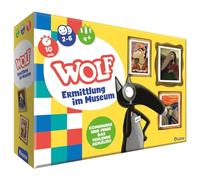 AUZOU Wolf - Investigation in the Museum Children's Game, from 4 Years
