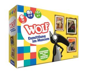 AUZOU Wolf - Investigation in the Museum Children's Game, from 4 Years