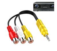 AV Adapter | Composite AV Connector | General Purpose Adapter for Audio Video Player TV Home Work Center