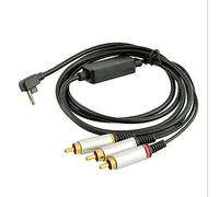 AV Cable, Video 3RCA Adapter Cord Extension Line Replacement Component Cable for 1.5m HDTV Component Adapter for to Monitor