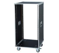 AV Gear Rack 20U Home Audio & Video Stage Stereo Equipment Storage Cabinet Stand On Wheels - 20U 19in Server IT Network Data Devices Storage Rack Cabinet - SC01-20U