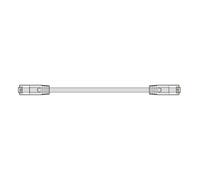 AV:Link | 10 Pack Slim Cat6a FTP Ethernet Patch Leads 25cm - High-Speed 10Gbps Network Cables with Shielding, Flexible Design & Glow Connectors for Tidy Home or Office Cabling