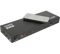 AV Link HDMI Switch/Splitter HSS24 2 In 4 Out, 4K Ready, Gold