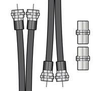 AV:Link 1M Twin Satellite & Cable Box Extension Kit Sky Hd, Virgin & Freesat