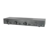 AV Link AV:Link | 2:4 Audio management speaker selector with volume controls, Black