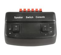 AV:Link 2-Way Loudspeaker Selector Black
