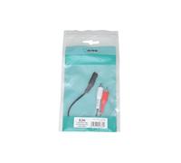 AV:Link | 2 x RCA Plugs to 3.5mm Stereo Socket Leads