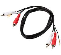 AV:Link 2x RCA Male to 2 x RCA Male Ground