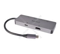 AV:Link | 7-Port USB 3.2 Type-C Multi-Hub Versatile Connectivity for Laptops & Devices. 4K HDMI, 100W PD, Fast Data Transfer, Plug & Play, Sleek Design