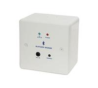 AV Link Bluetooth Receiver Wallplate and Backbox, White