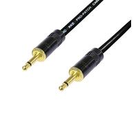 AV Link Cable 3.5 mm Mono Mini jack to 3.5 mm Mono Mini Jack Lead Audio Data DC (50 cm, Black)