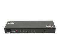 AV Link HSS24 HDMI Switch/Splitter | 2 In 4 Out 4K Ready, Gold