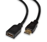 AV:Link | High Speed 4K HDMI Extension Lead | Cable Size 0.5m Female to Male | Dolby TrueHD & 4K UHD Compatible