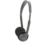 AV:Link | Lightweight Stereo Headphones | Black