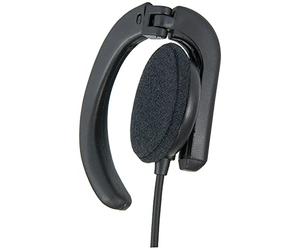 AV Link Mono Swivel Hook Earphone, Black