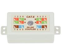 AV:Link | RJ45 Cat 6 Gigabit Inline Punchdown Krone Coupler Joiner for Ethernet Cables