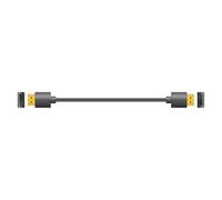 AV:Link | Thin-Wire HDMI Cable, High Speed Pro Gold plated 4K Ultra HD ready, 3D compatible. Ideal for games consoles, CD, DVD, Blueray, Satellite and cable boxes | 25cm