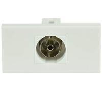 Av: Link | Wall Plate Module - Coaxial Keystone Socket