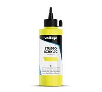 AV Studio Acrylic : 200ml bottle CADMIUM LEMON YELLOW (HUE)