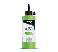 Vallejo : Studio Acrylic Paint : 200ml : Green Fluorescent