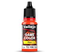 Vallejo Game Color Fluo - Fluorescent Orange 18Ml