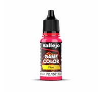 Createx Vallejo Game Color Fluo - Fluorescent Red 18 ml