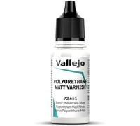 AV Vallejo VAL72651 Game Color 18ml-Polyurethane Matt Varnish Paint Set