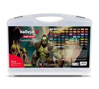 AV Vallejo Game Color Set - Foundation (80 Cols & case)