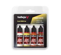 AV Vallejo Game Color Set - Gold NMM Colors (x4)
