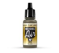 AV Vallejo Model Air 17ml -Light Olive