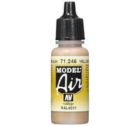 AV Vallejo Model Air 17ml -Yellow Brown