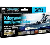 AV Vallejo Model Air Set - Kriegsmarine WWII German Color